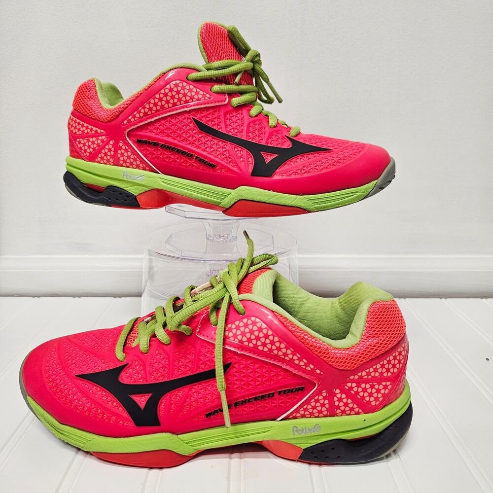 MIZUNO WAVE EXCEED TOUR WOMEN SHOE 8.5 HOT PINK